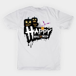 Halloween Happy  Exclusive Design T-Shirt